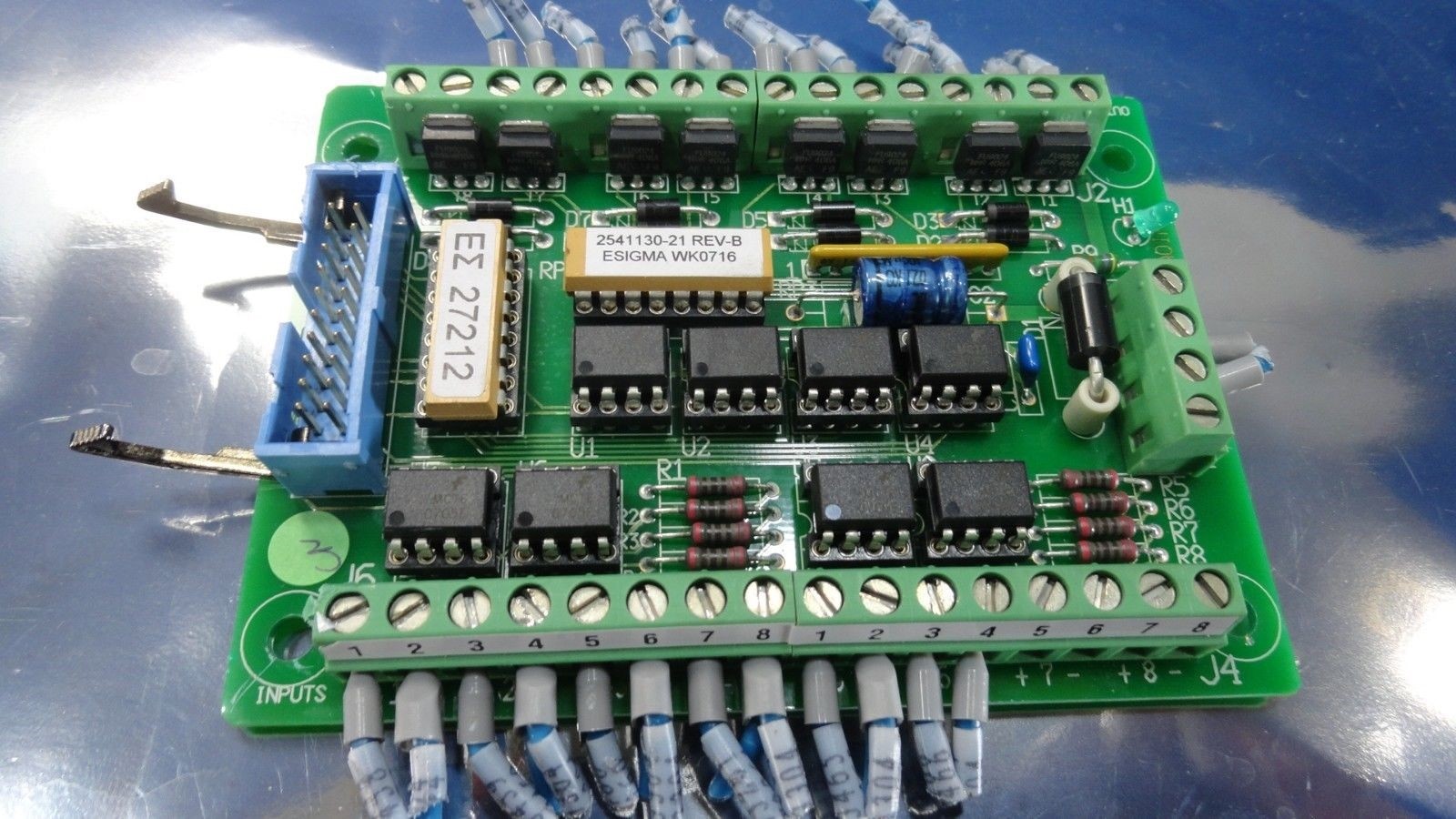 ASM Advanced Semiconductor Materials 2541130-01 PCB Board Used Working