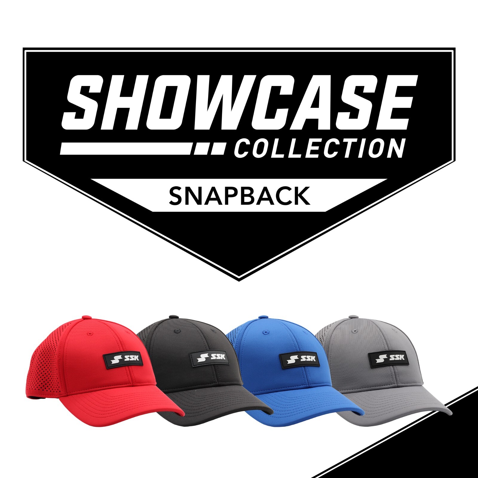 SSK Showcase Curved Brim Baseball Snapback Hat