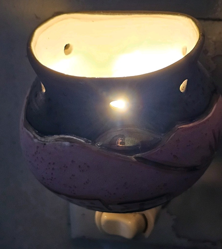 CERAMIC NIGHT LIGHT - 4 WATT MAXIMUM -