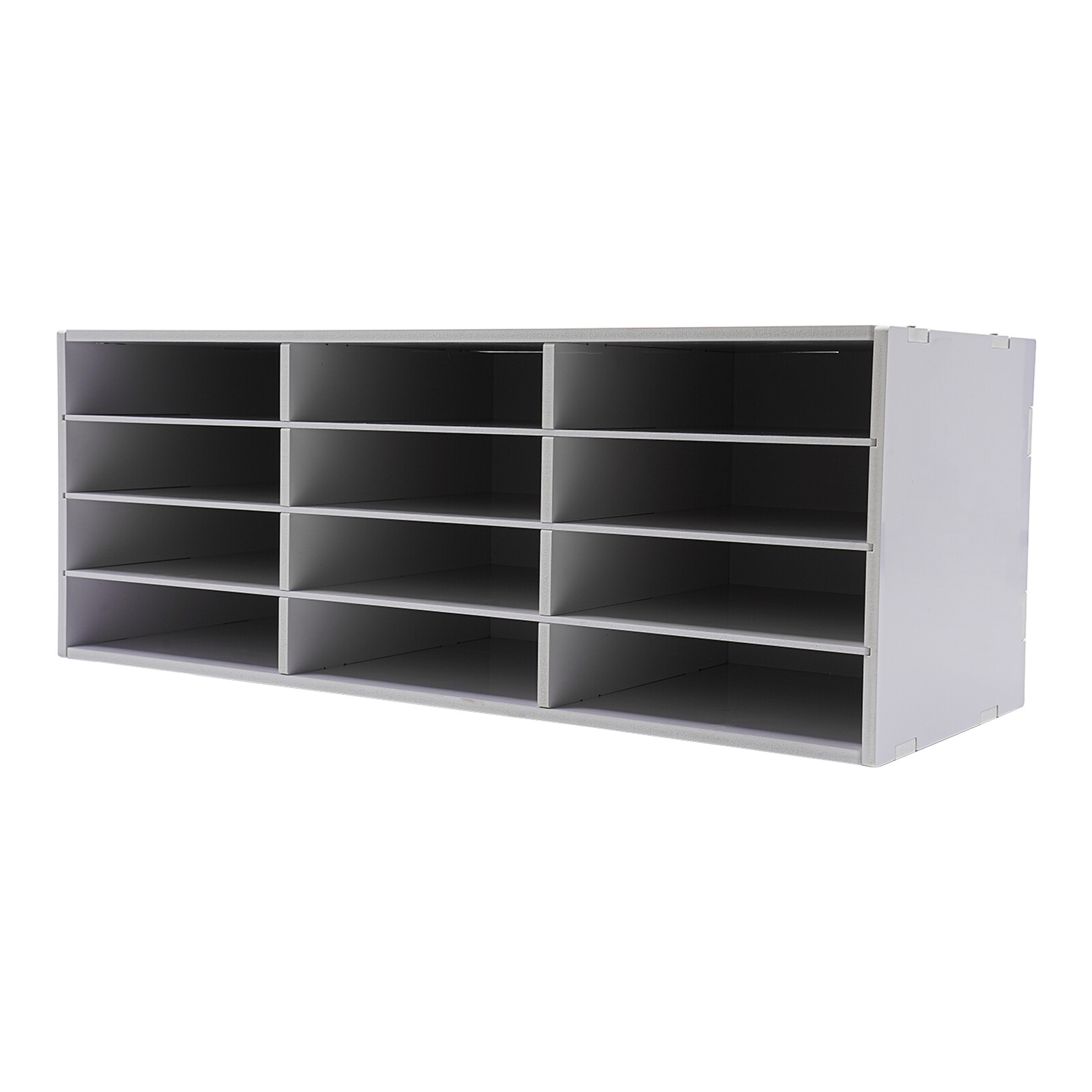 4-Tier Mail Sorter Organizer Countertop Literature Student Mailbox for Classroom