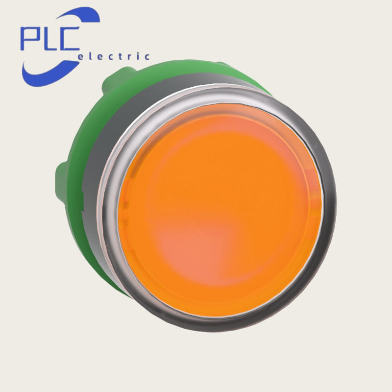 NEW Schneider Electric ZB5AA58 TETE BOUTON orange flush 22mm, universal LED
