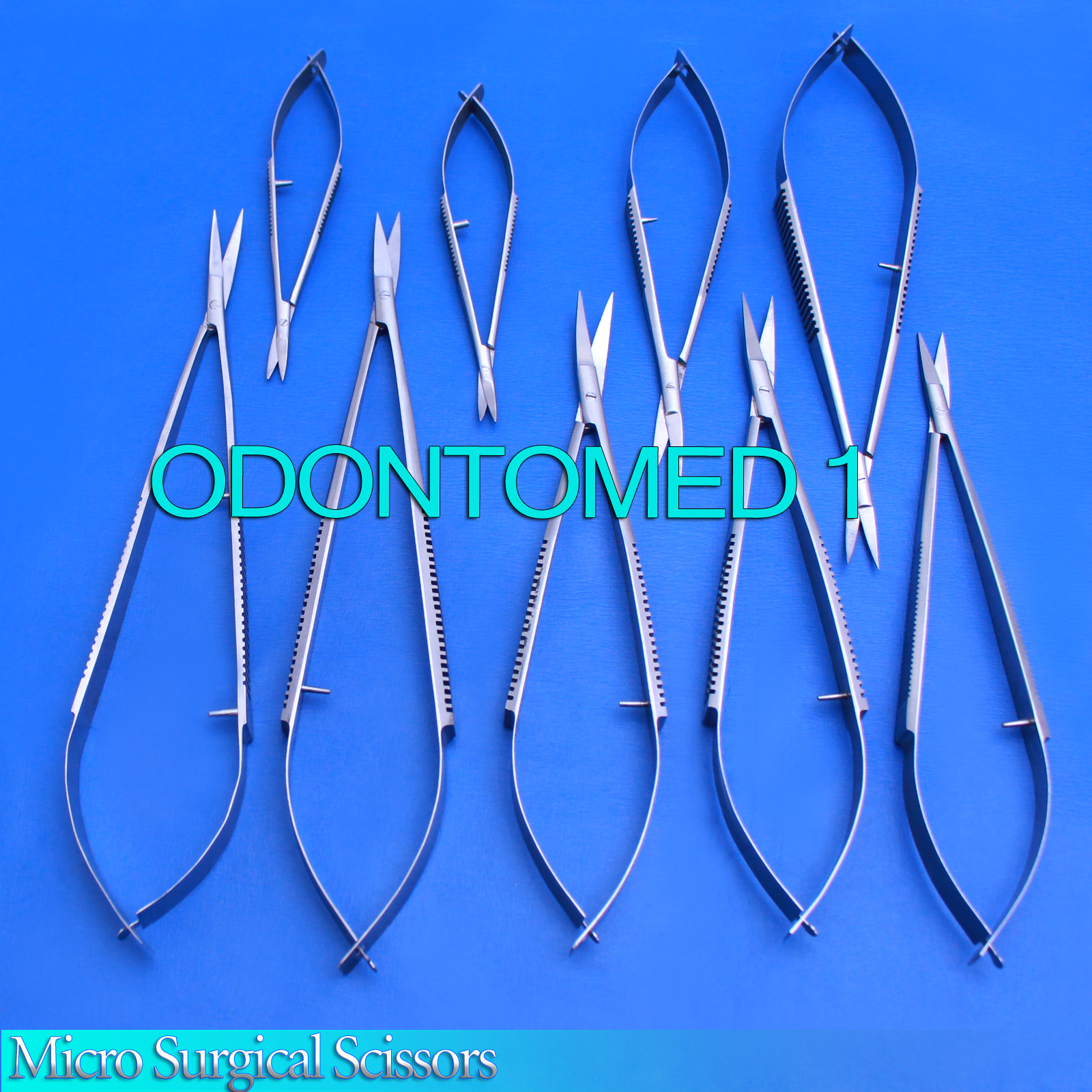10 Micro Surgical Scissors Ophthalmic & Lab Instruments