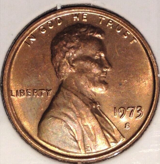 1973 S   Lincoln Memorial Cent - BU
