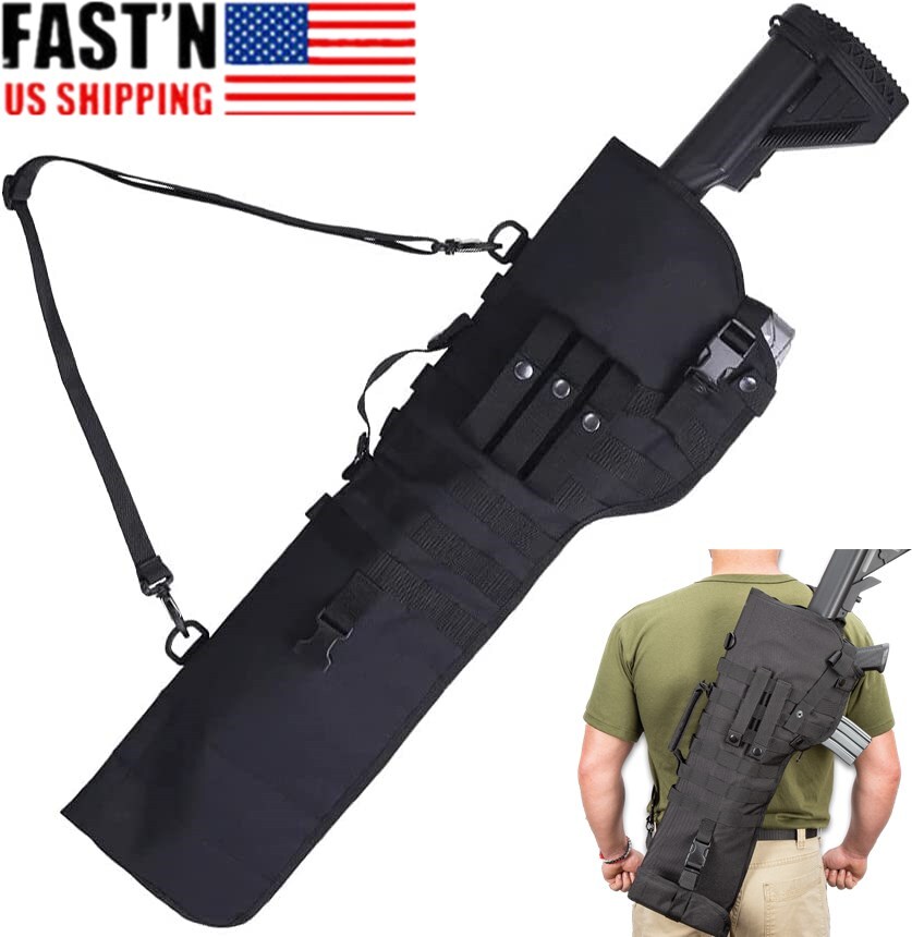 Tactical Rifle Scabbard Gun Bag Rifle Sling Bag Shotgun case Outdoor Hunting Gun