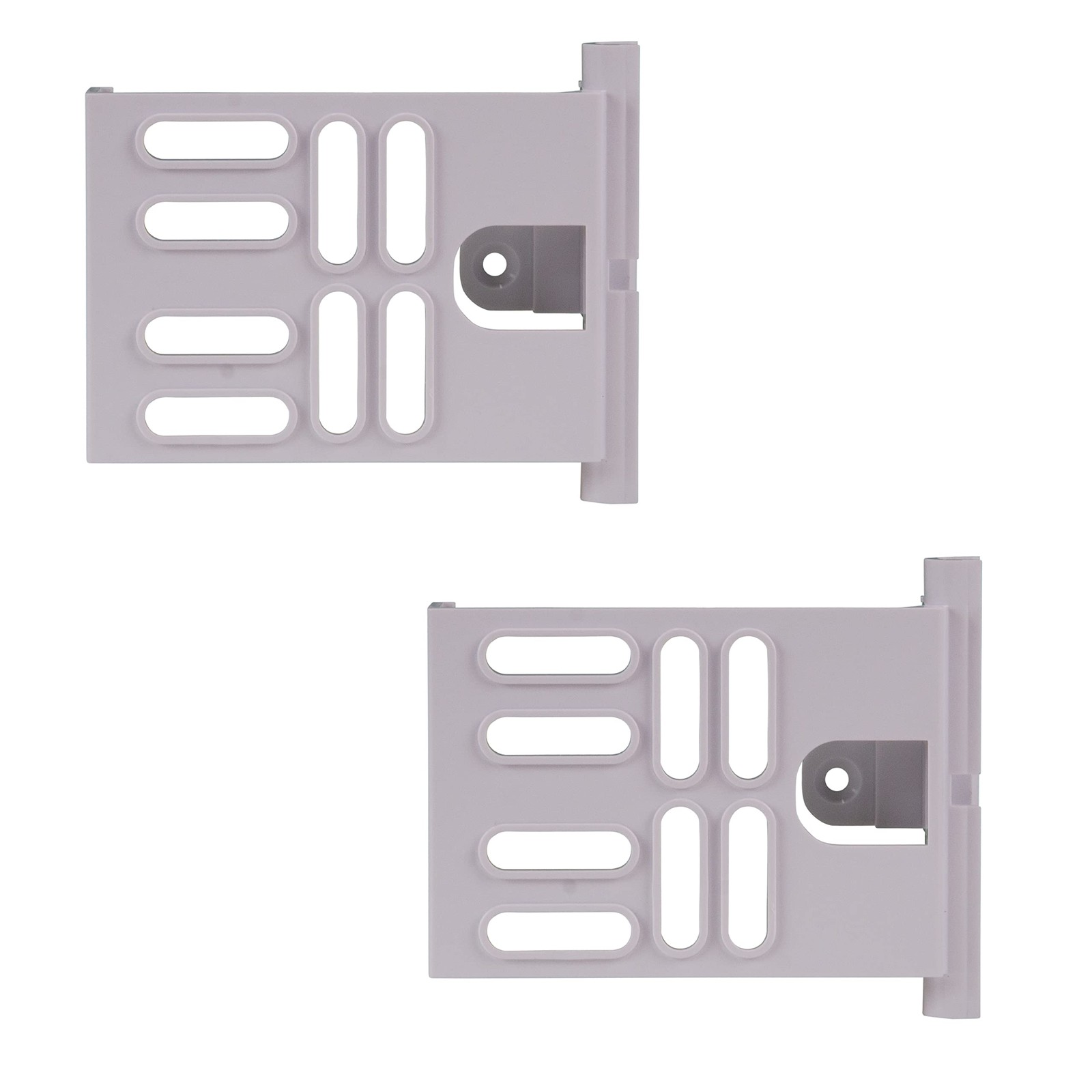 OnQ Cable Management Plastic Enclosure Channels Structured Media White 2 PCS
