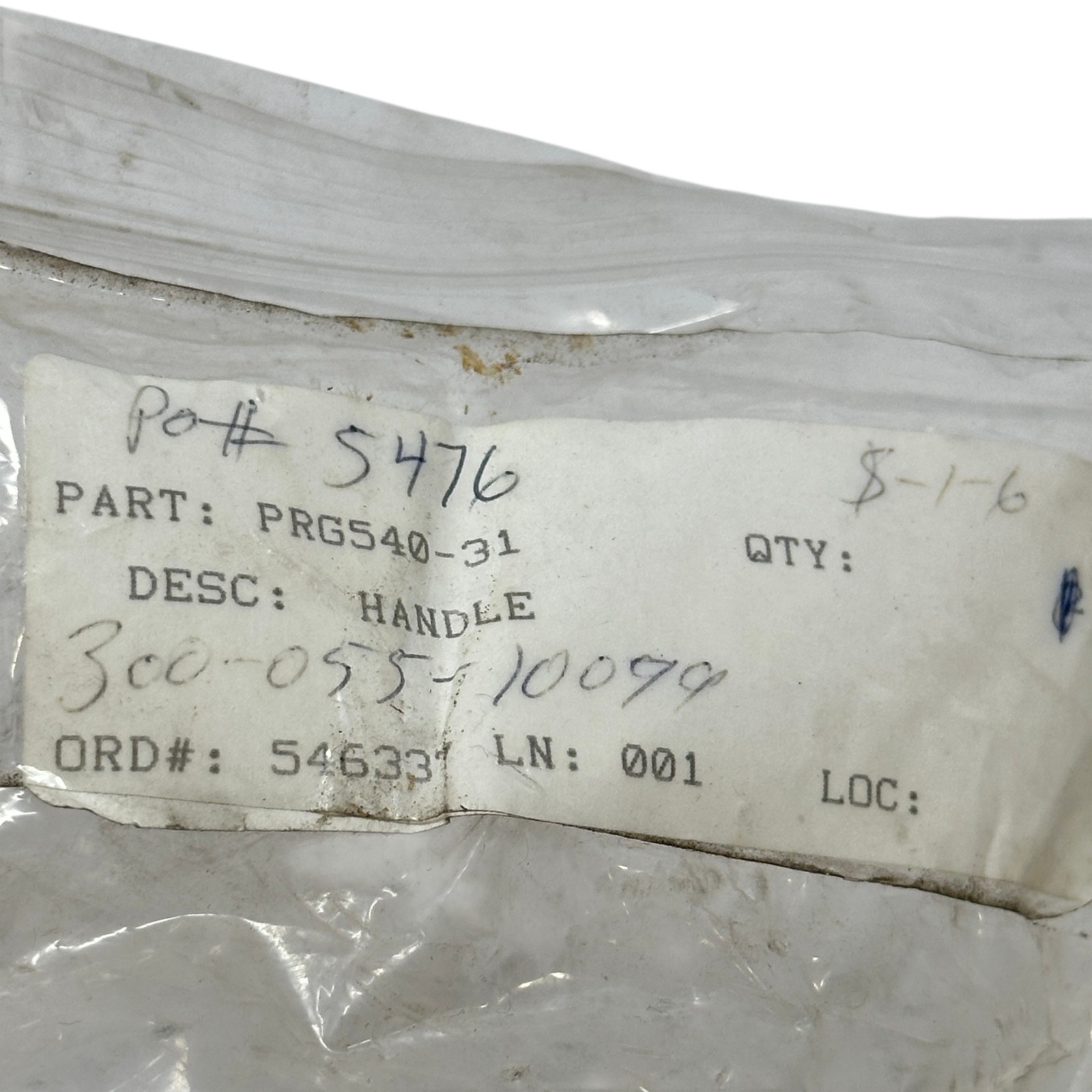POP PRG540 Pneumatic Pop Riveter Main Body Handle Casting Shell PRG540-31