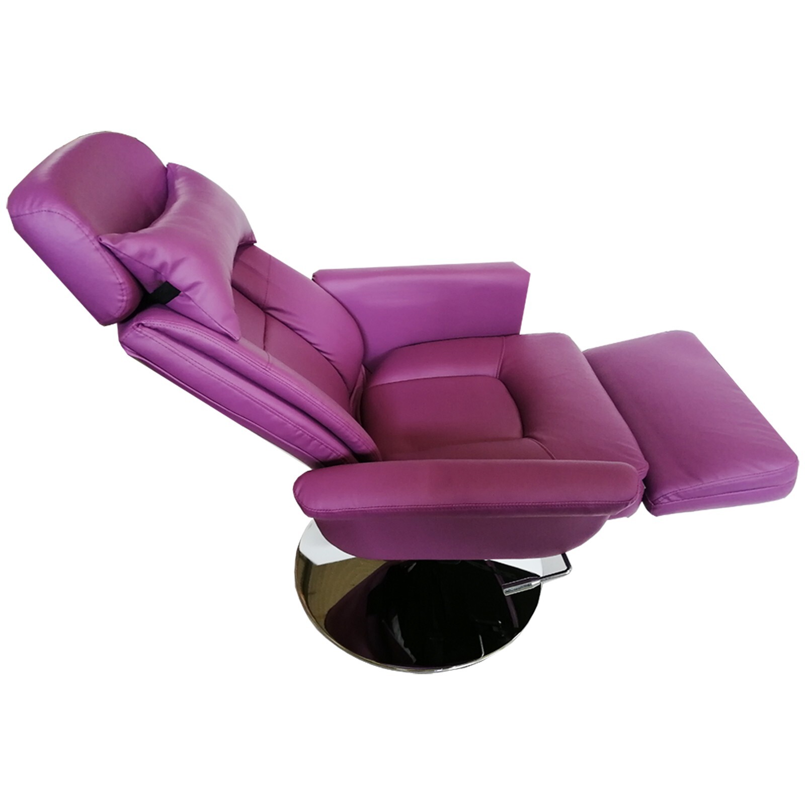 Purple Top Air Pressure Facial Bed SPA Salon Beaut Bed Chair 360° Max 440lbs