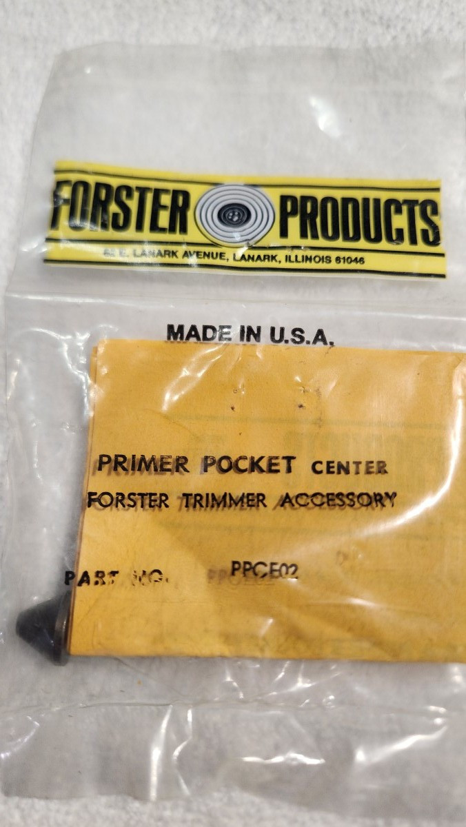 Forster Primer Pocket Center Part# PPCE02