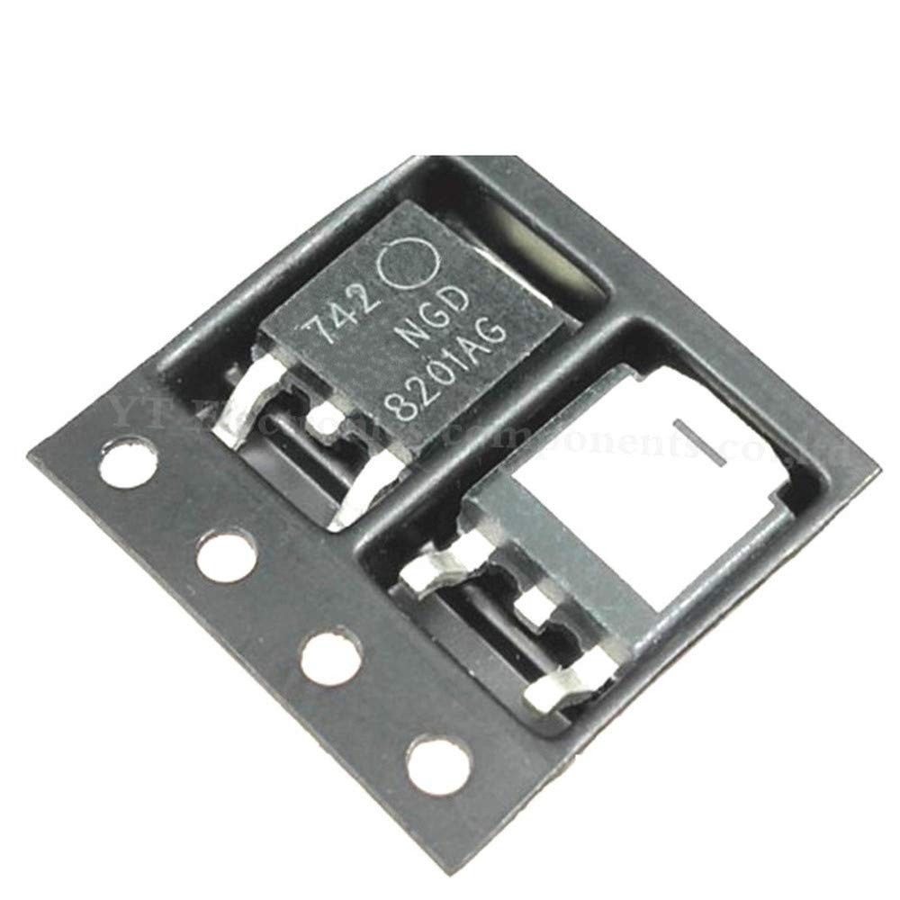 10PCS NGD8201AG 8201AG TO252 car ignition coil transistor for BMW Hyundai