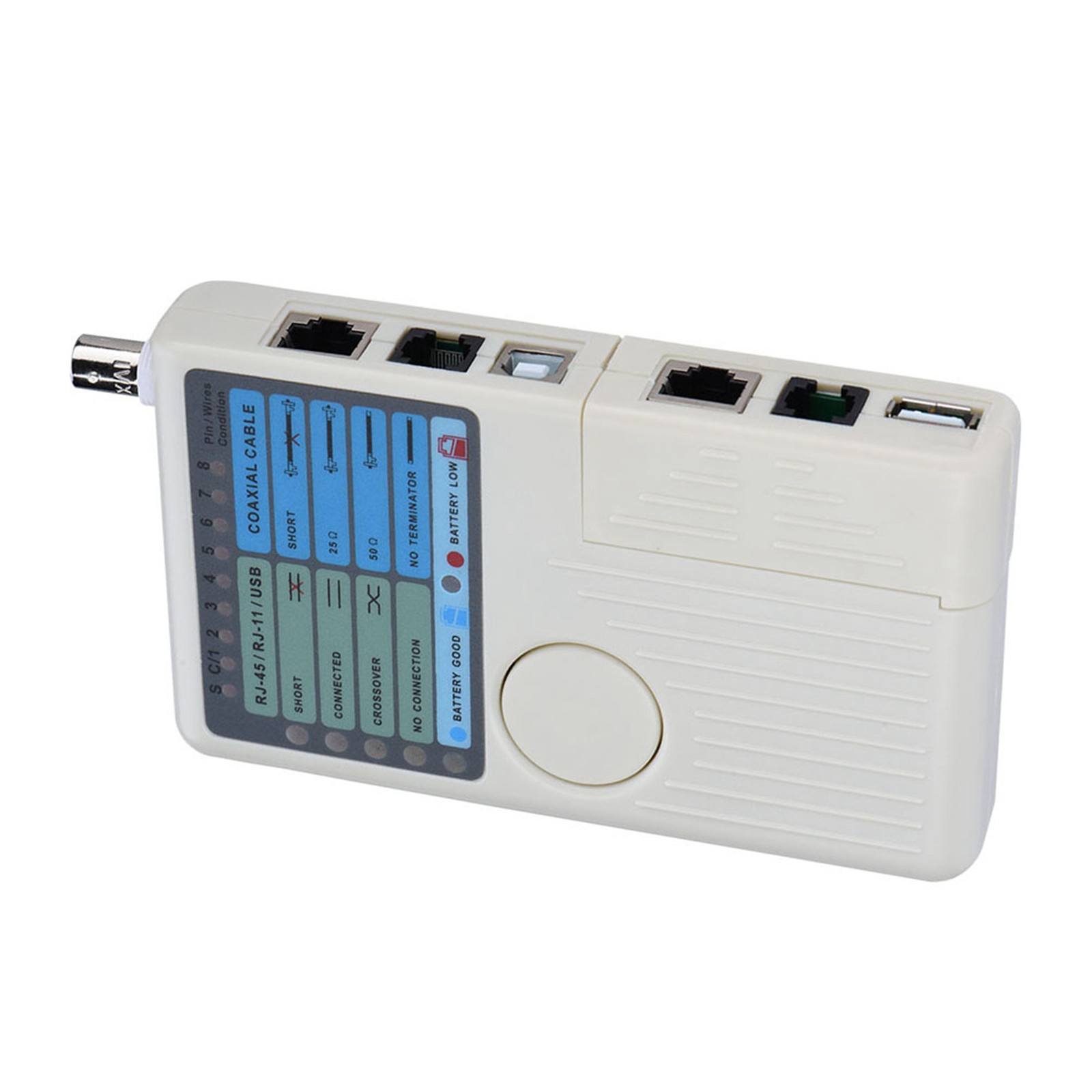 RJ45 / RJ11 / USB / BNC Network Tester LAN Cable Tracker Detector