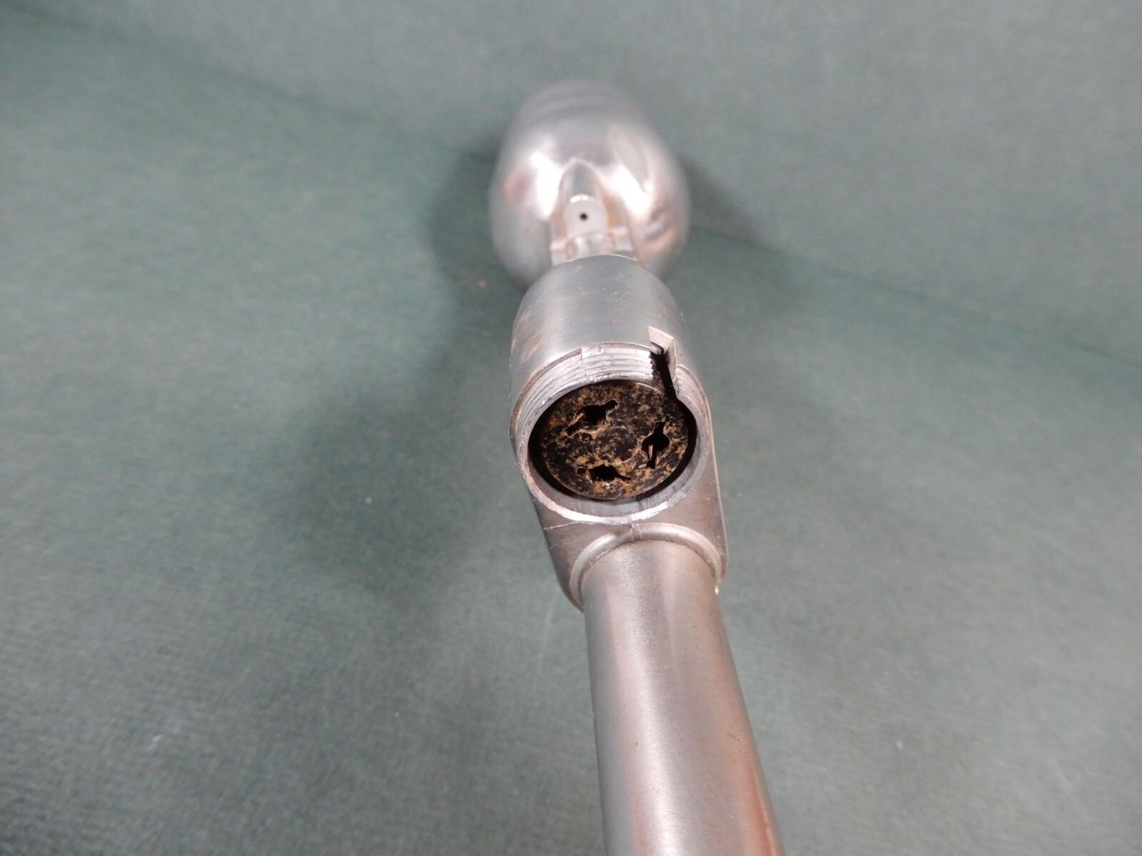 Pierce Model 85 Dynamic Microphone with Stand in Good Working Condition