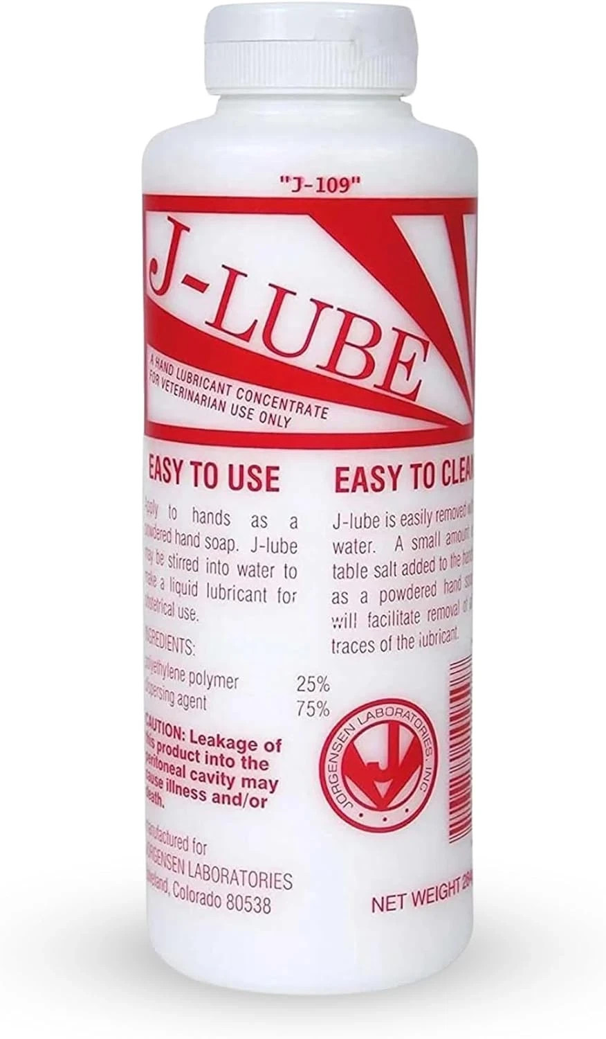 Jorvet J-Lube Powder Lubricant | Easy-Mix Formula, Non-Irritating & Mess-Free |