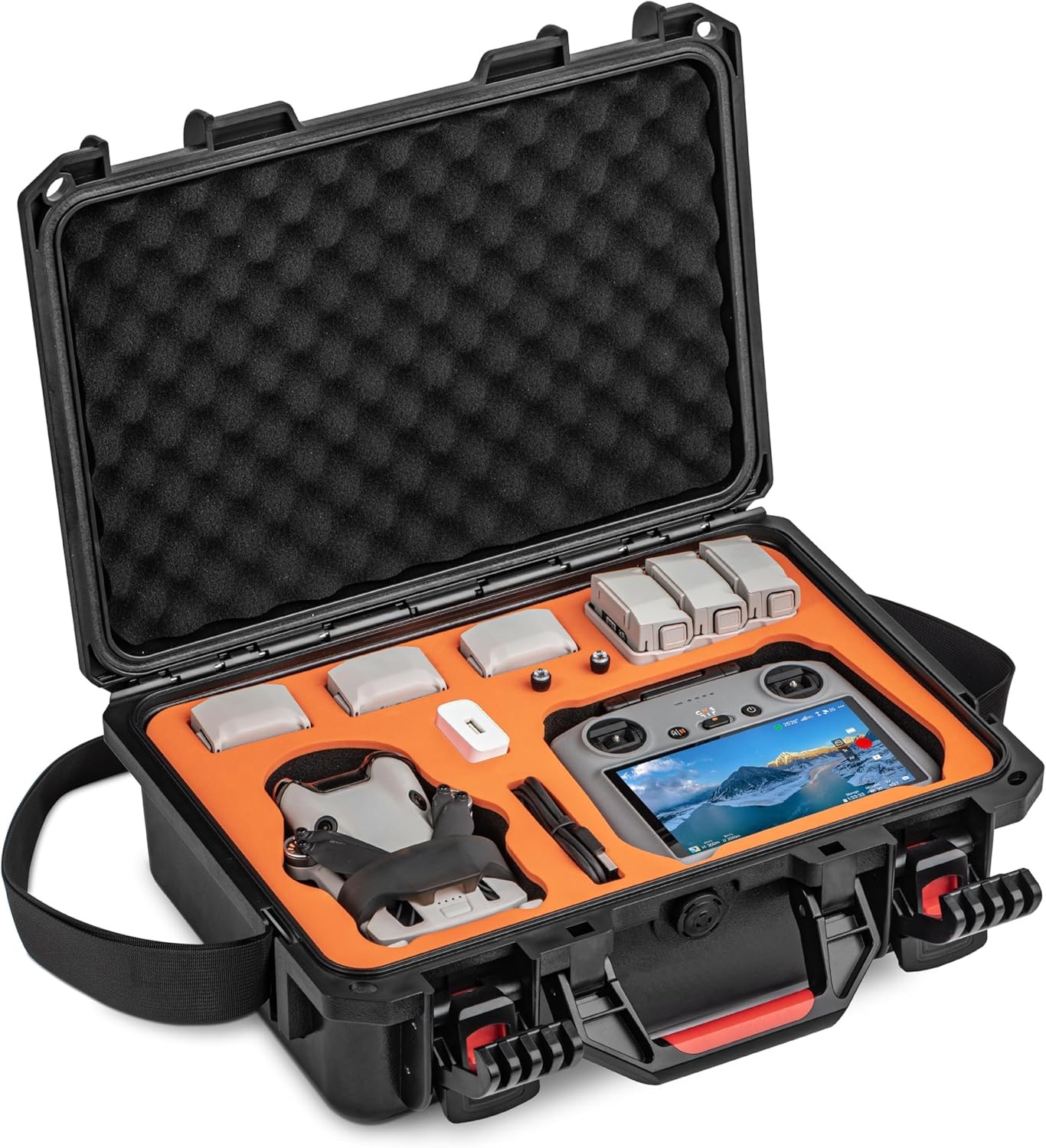 Hard Carrying Bag for DJI Mini 3 & Mini 4 Pro Drone Fly More Combo Accessories