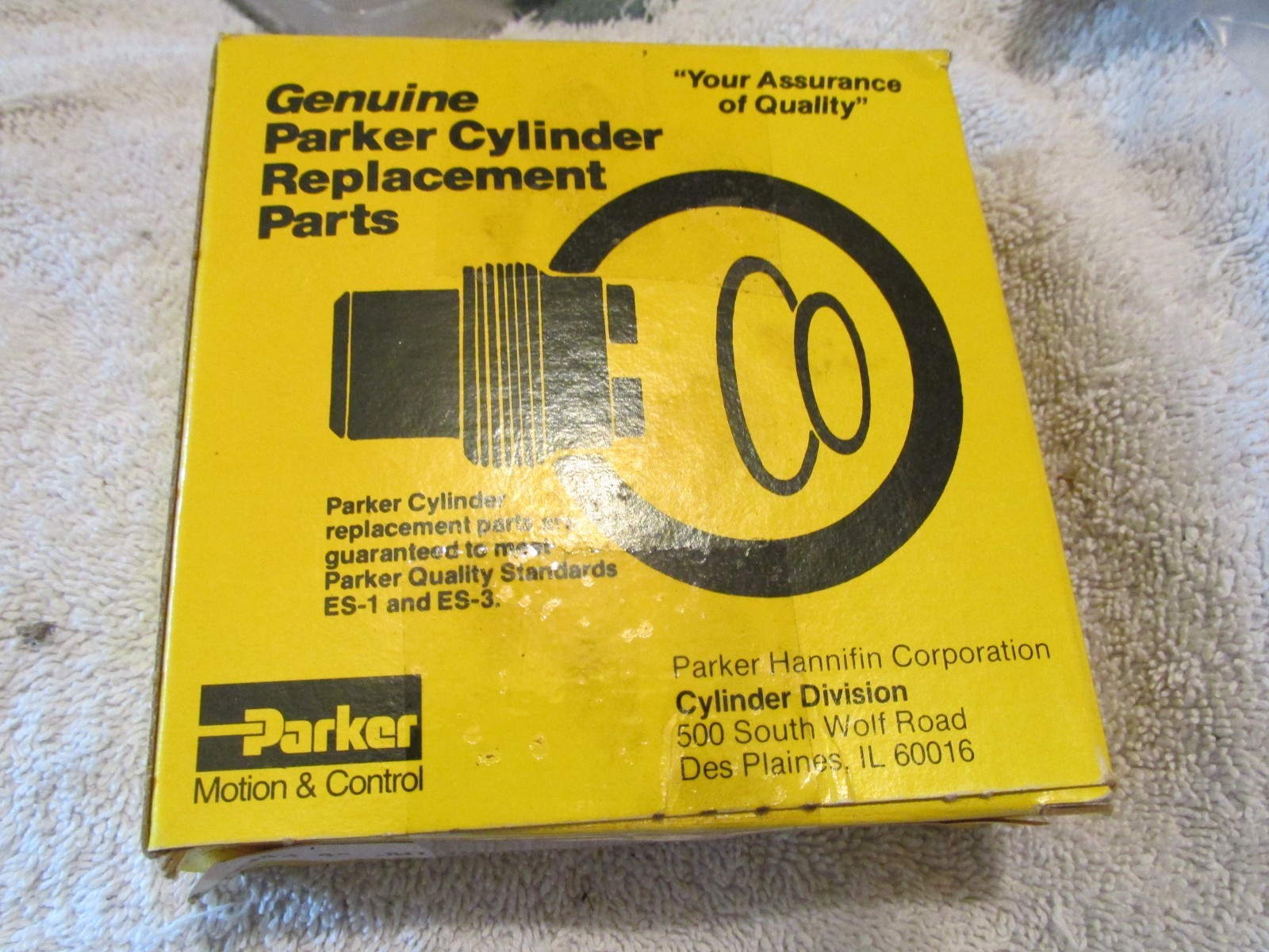 Parker CYL WMH3343 4" JWI PK Cylinder Seal Service Kit New SEALED BOX