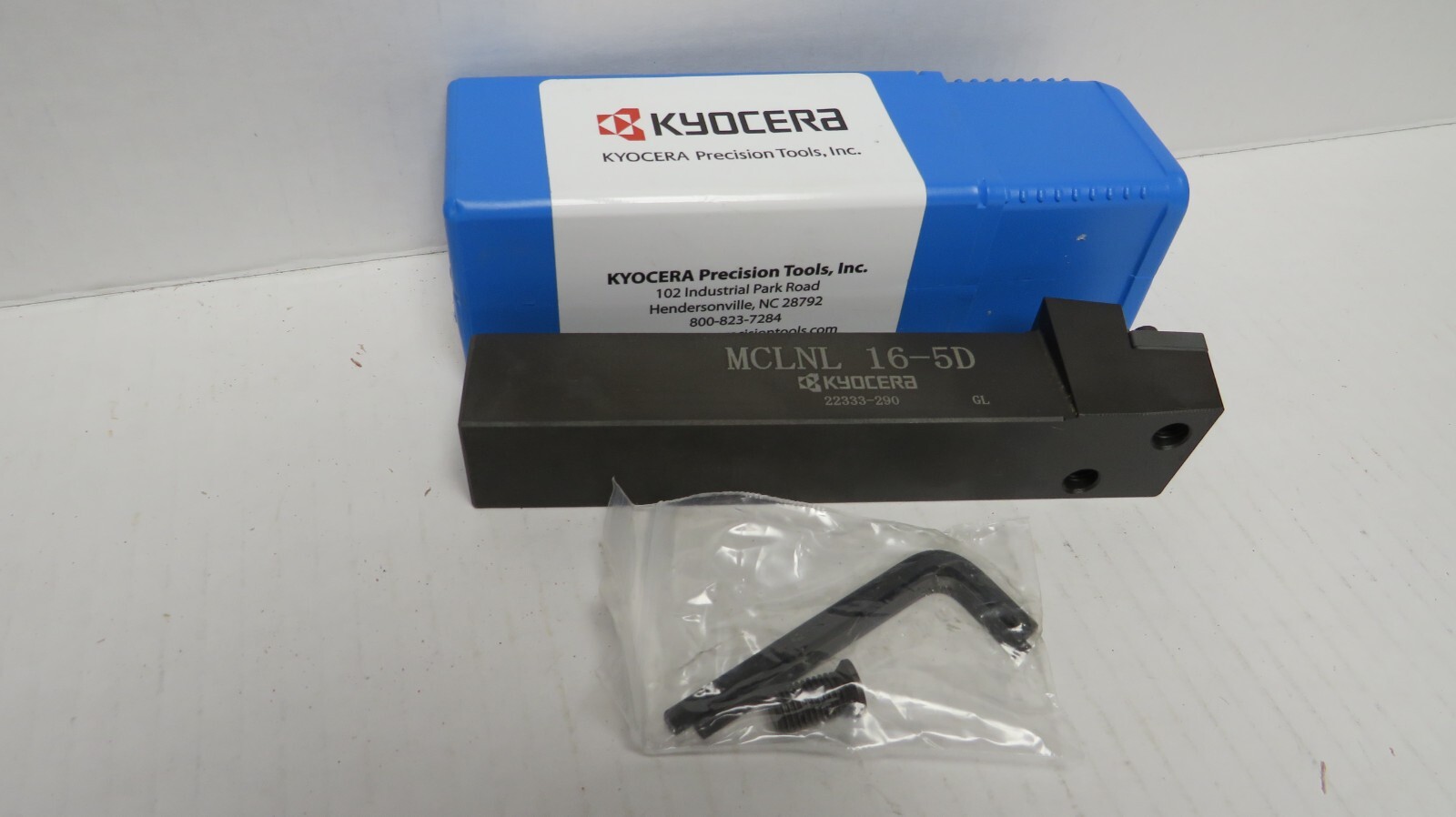 KYOCERA MCLNL165D INDEXABLE TURNING TOOL HOLDER, MCLNL 165D   MADE IN USA