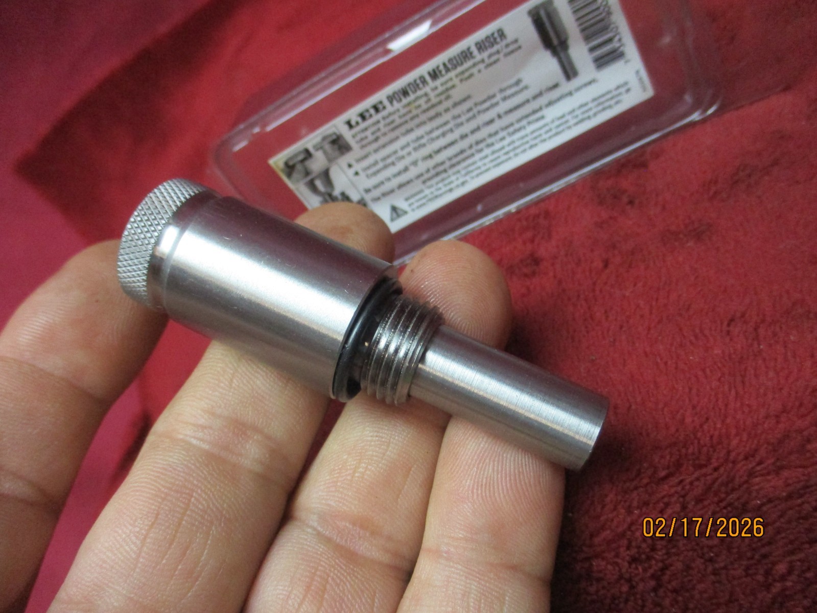 Lee Precision Auto-Disk Powder Measure Riser-90041