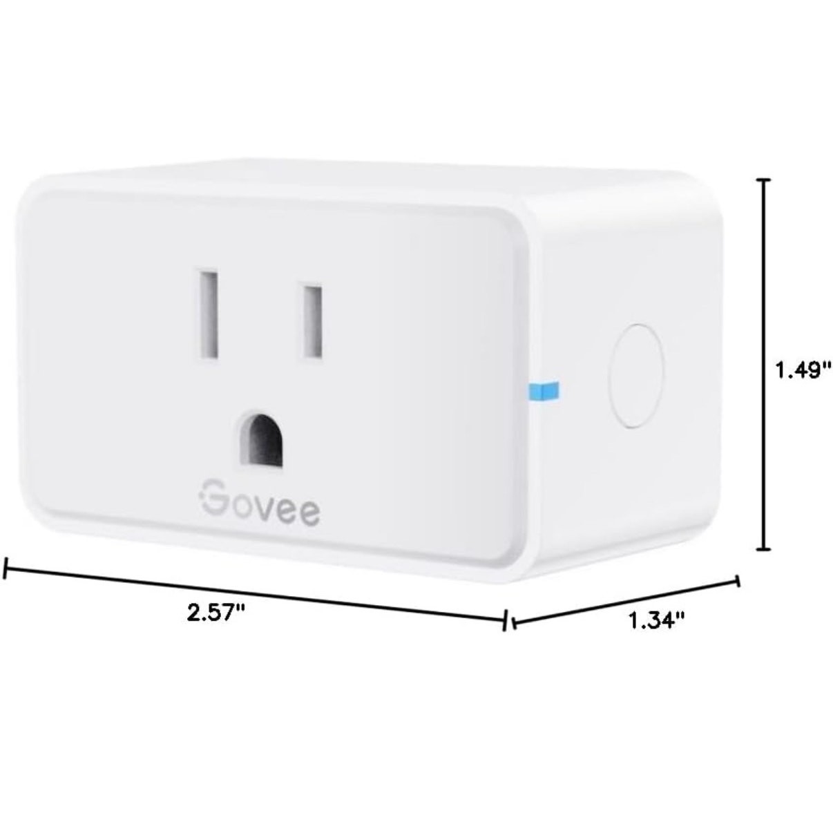 Govee Smart Plug 4-Pack - Wi-Fi Bluetooth 15A Outlets