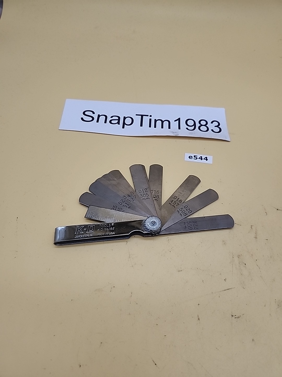 K-D Tools #162 Gap Gauge USA