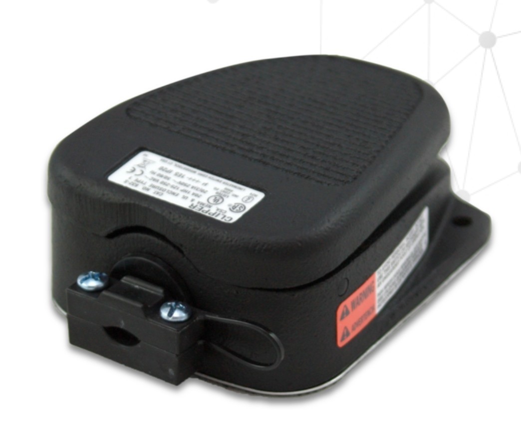 Clipper Foot Switch Pedal Industrial 20A 125-250VAC Heavy Duty USA OEM