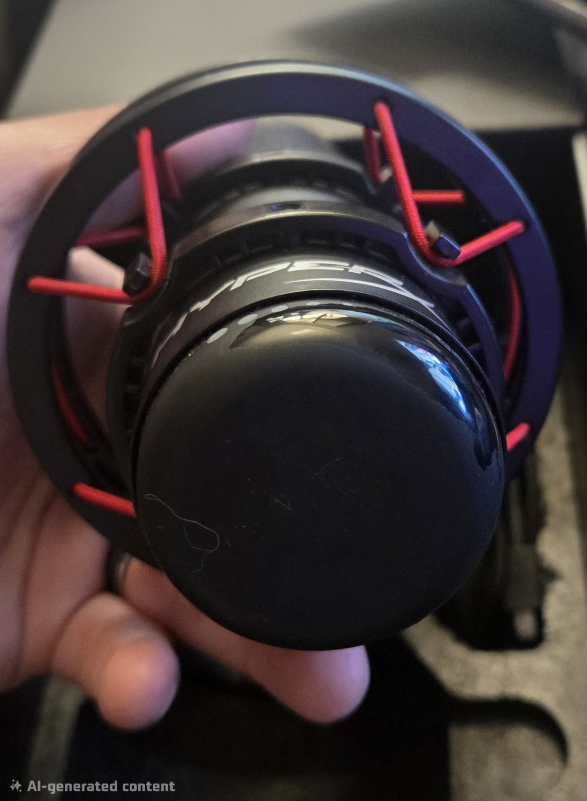 HyperX QuadCast with Mic Arm