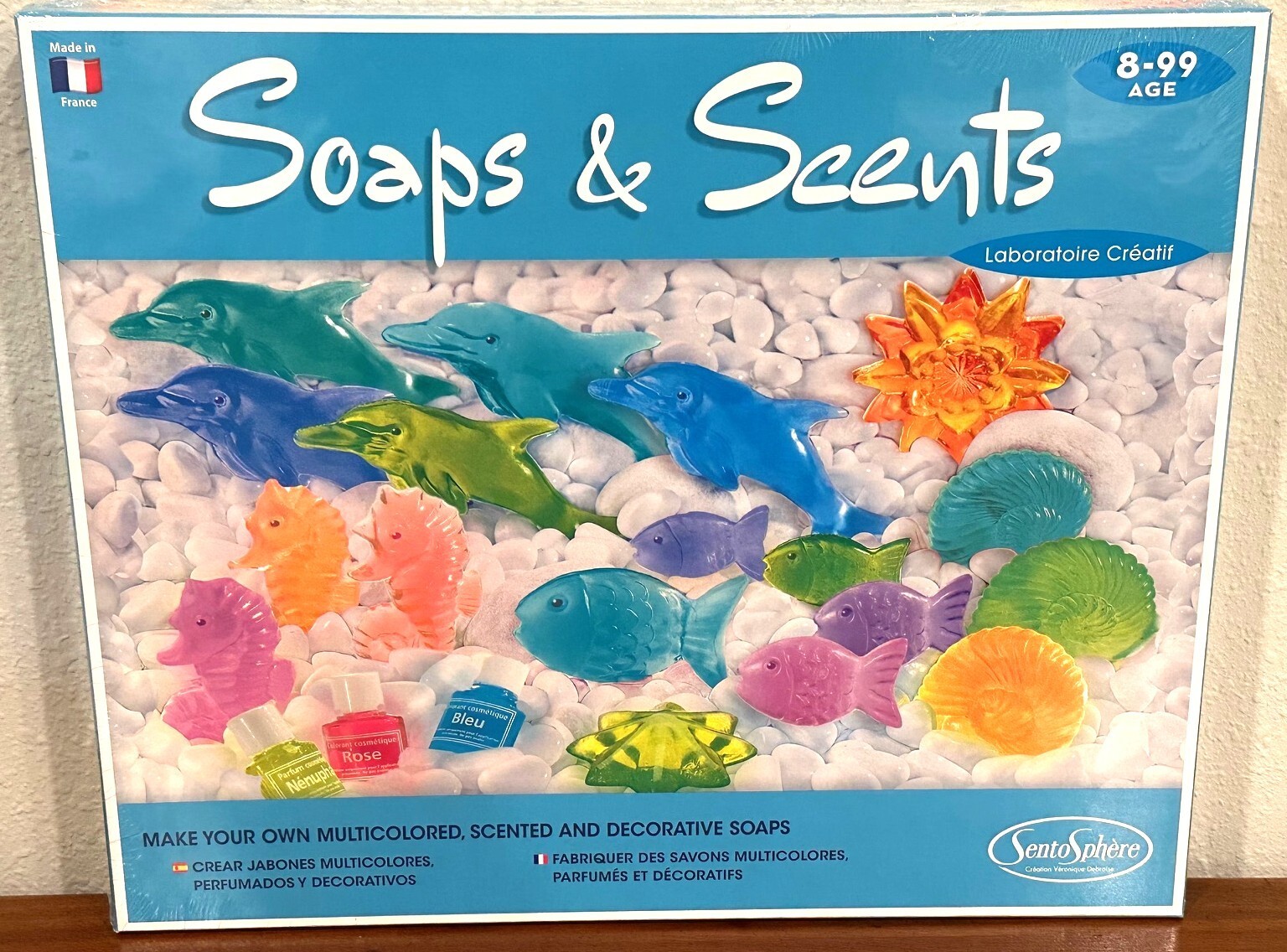 New Sealed SentoSphere Creative Lab DIY Create Tour Own Soaps & Scents Kit