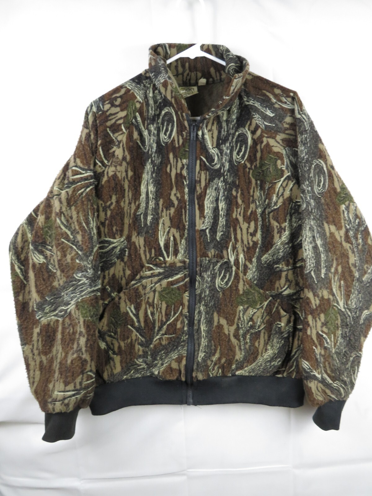 VTG Tarantula Sandy Utah Coat USA Jacket Camo Deer Duck Hunting Work L Reg