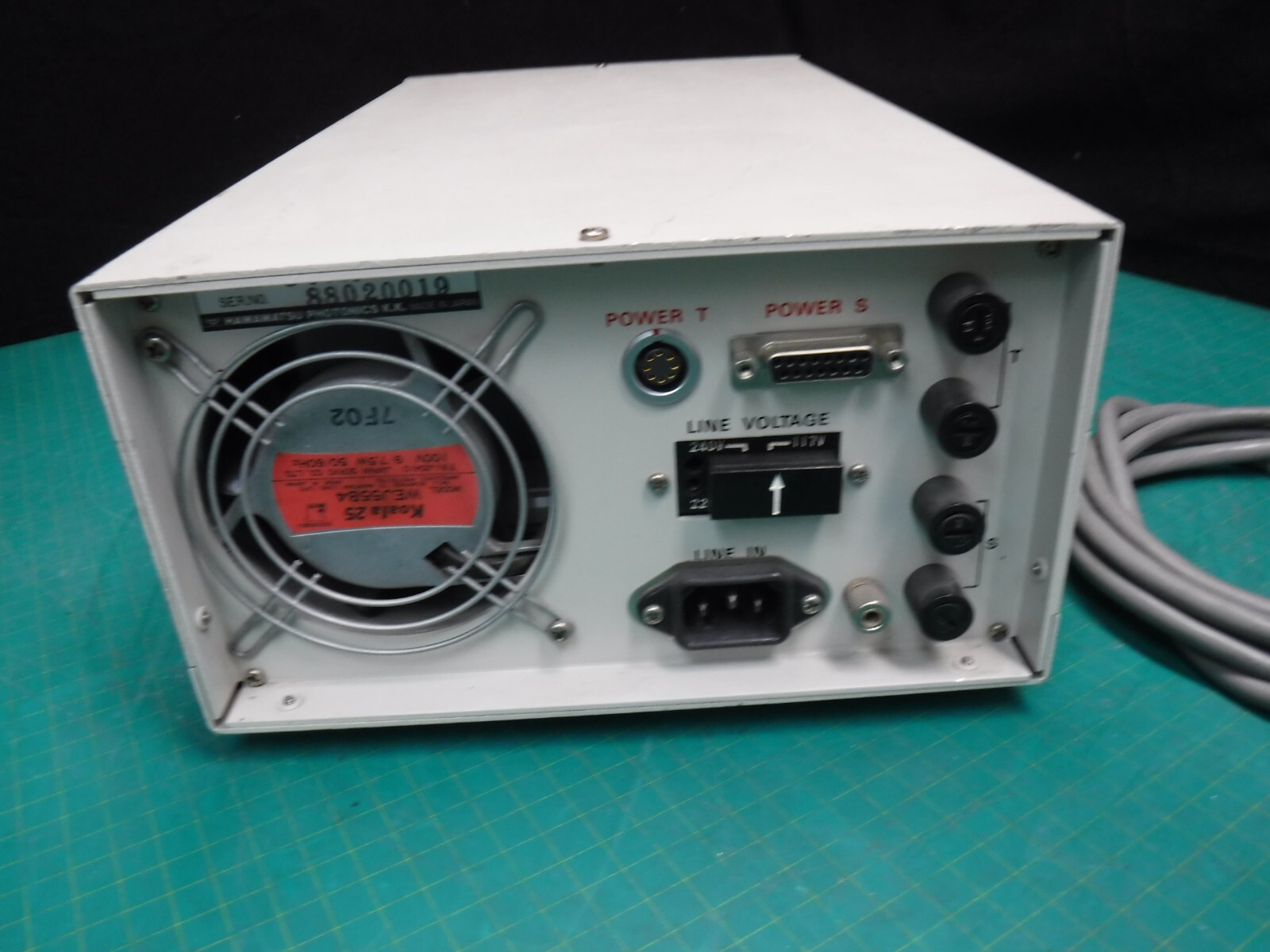 HAMAMATSU C3140 CAMERA Power supply with cable