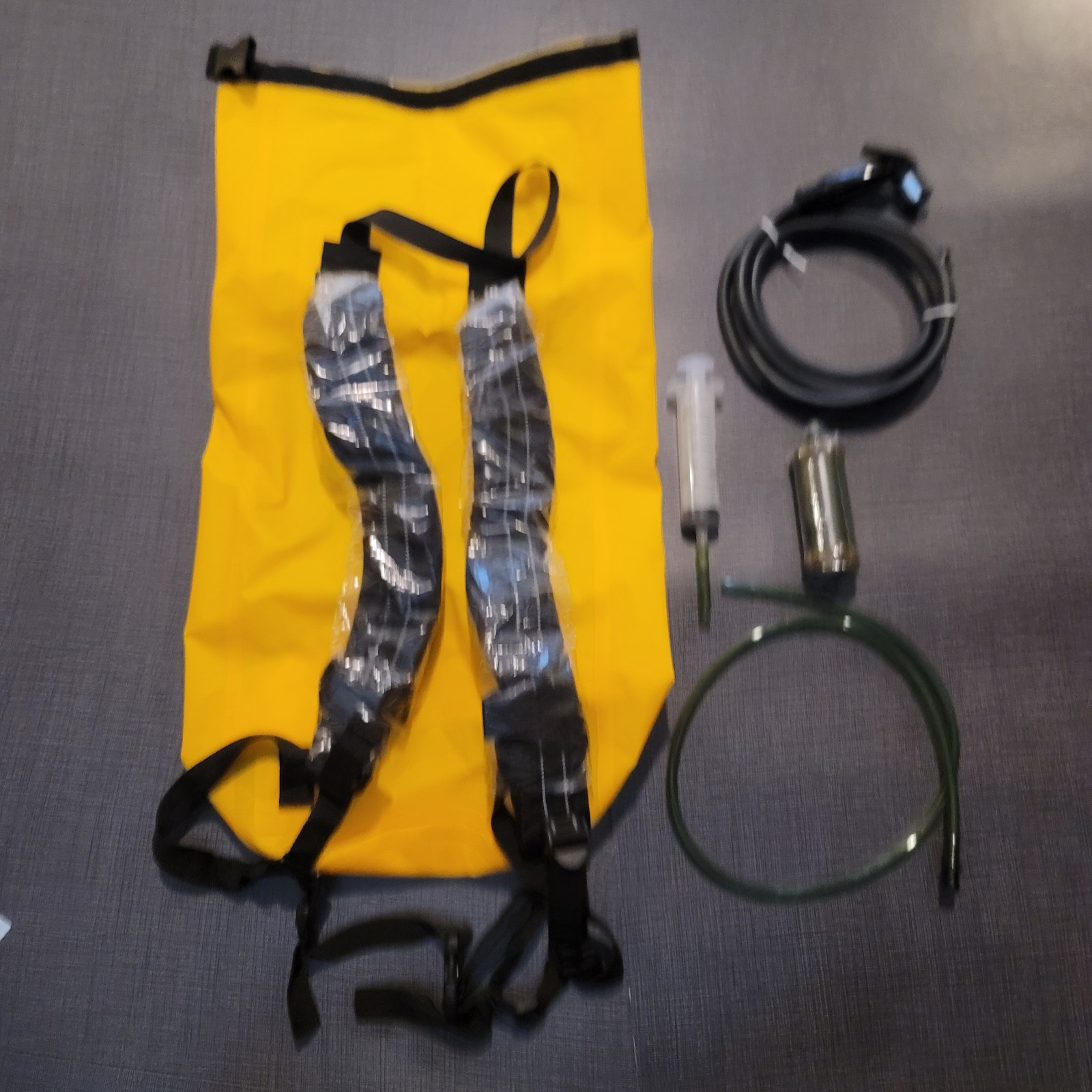 Waterproof Dry Backpack With Water Filter And Shower Attachments