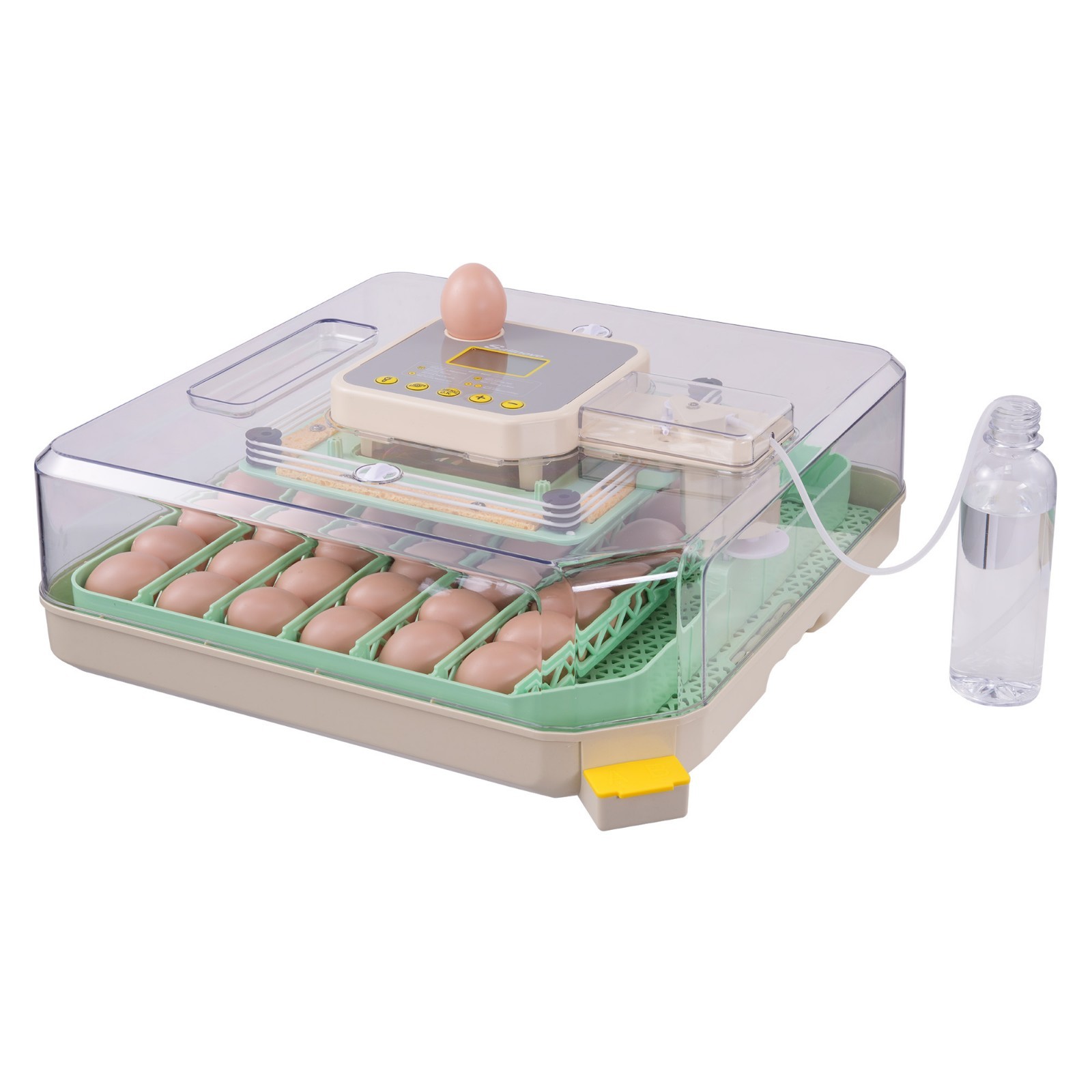 48 Eggs Incubator with Automatic Egg Turning Precise Temp & Humidity Control New