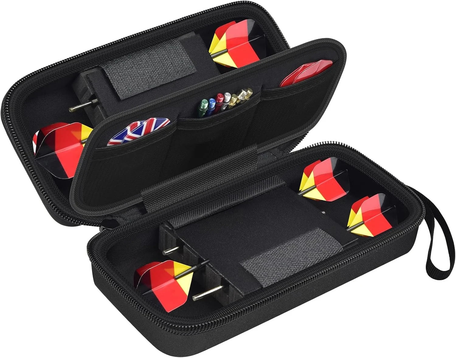 Case for 6 Steel and Soft Tip Darts, Darts Carrying Storage Holder Fits for Dart