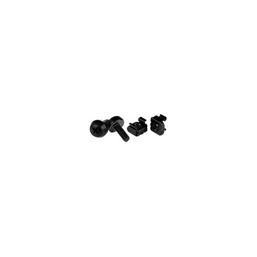 Startech CABSCREWM52B M5 MOUNTING SCREWS BLACK 12MM 100 PACK SERVER RACK M5 CAGE