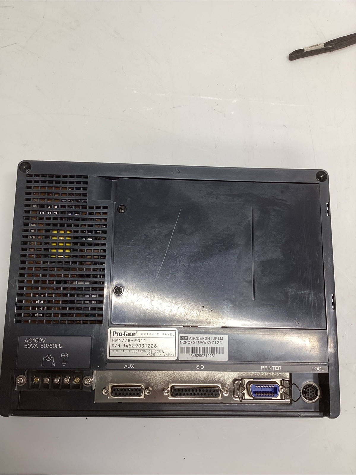 PRO-FACE DIGITAL GRAPHIC PANEL GP477R-EG11. U-483