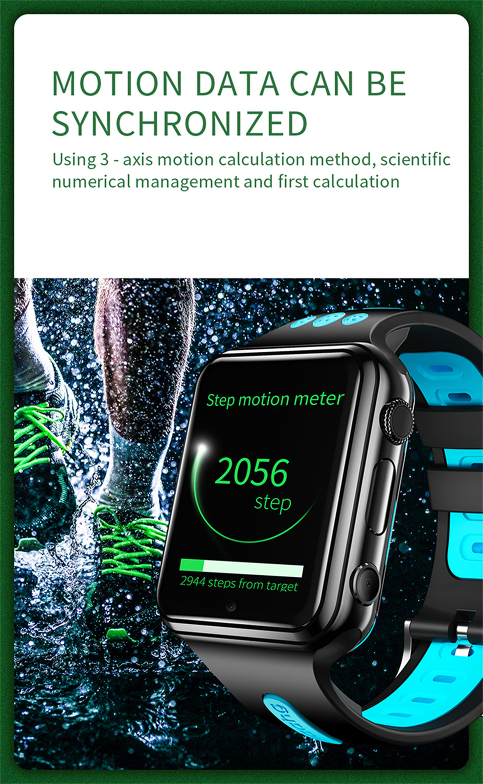 Children Student Smartwatch 4G wifi Waterproof Kid Watch Dual Camera Anti-Lost