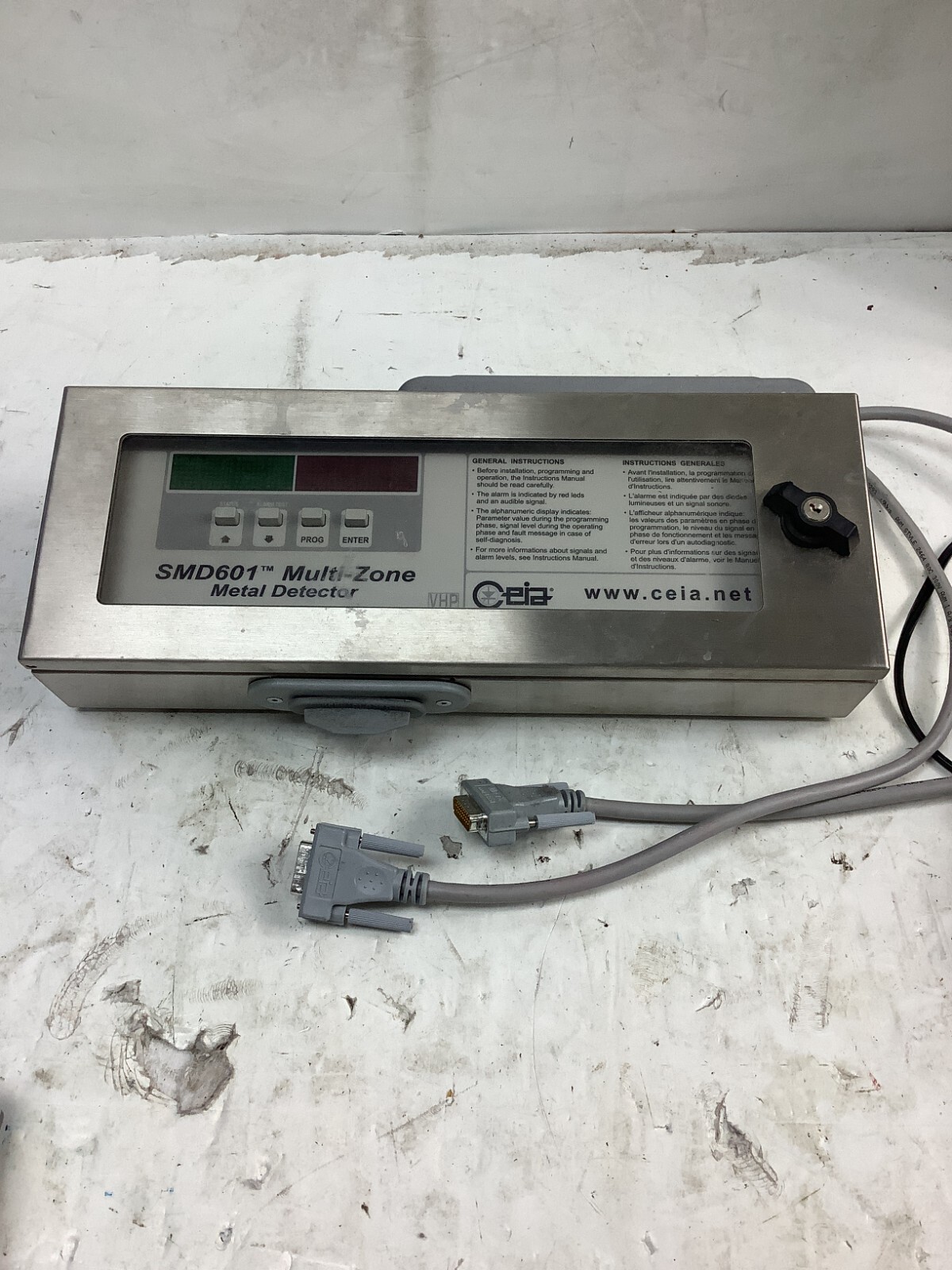 METAL DETECTOR SMD601 MULTI ZONE VHP TECHNOLOGY