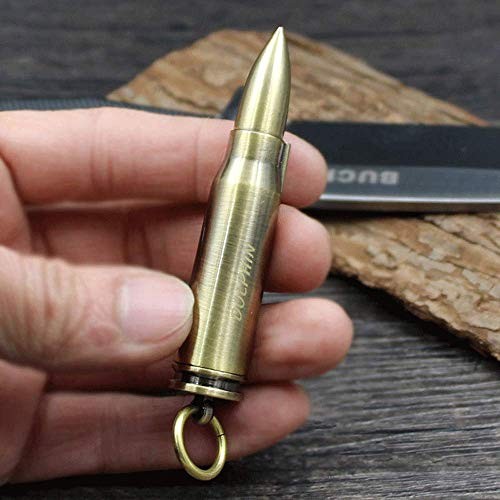 Flint Fire Starter Keychain Lighting Medium Metal Matchstick
