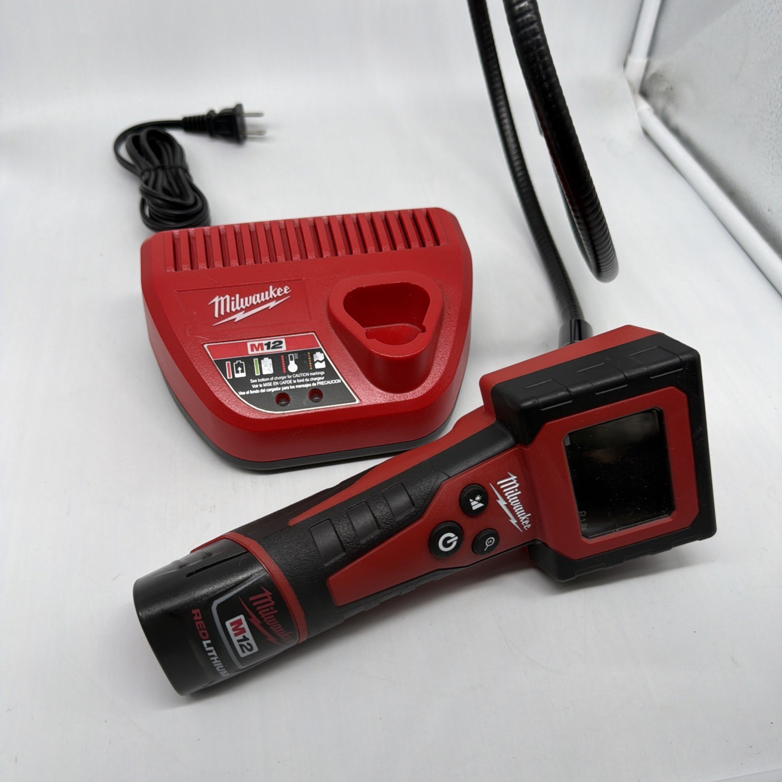 Milwaukee 2310-21 Digital Inspection Camera Kit Clean
