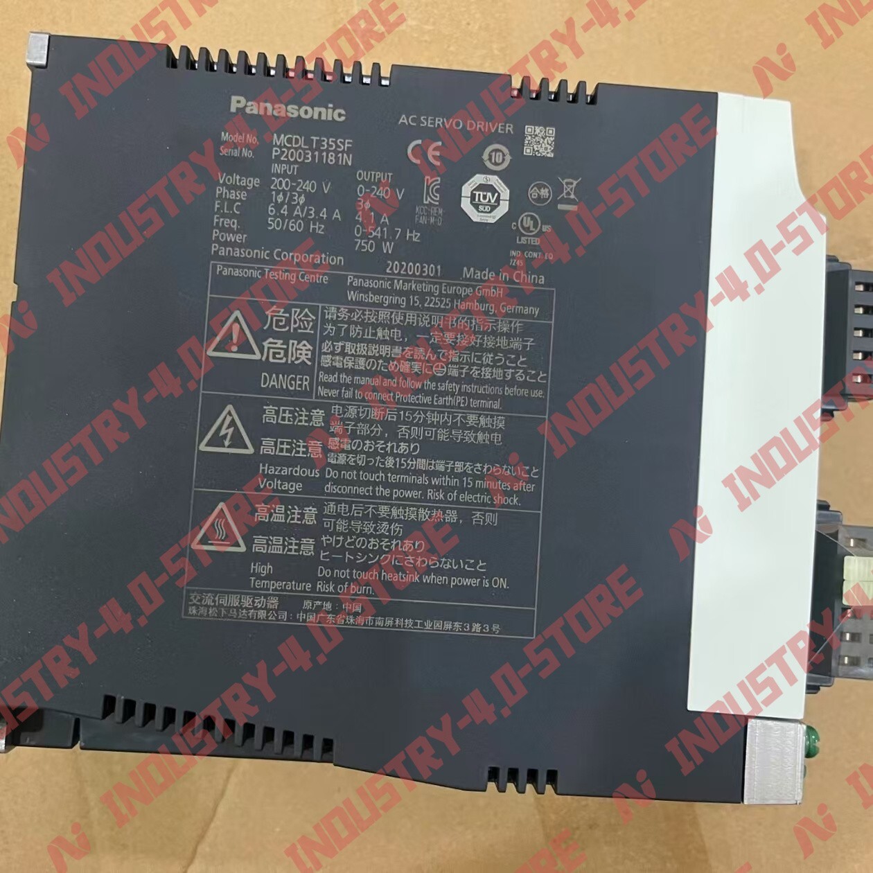 1PCS New Panasonic MCDLT35SF Servo Driver