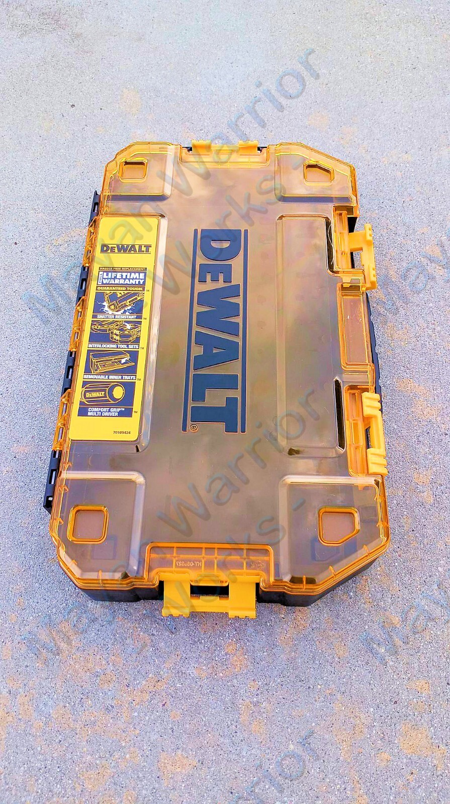 DEWALT Large Tough Case Stackable & interlockable Storage Organizer