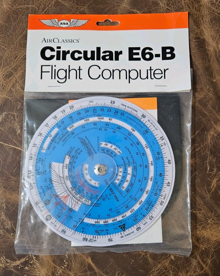 ASA E6B Circular Flight Computer (CR-3 Equivalent) NEW