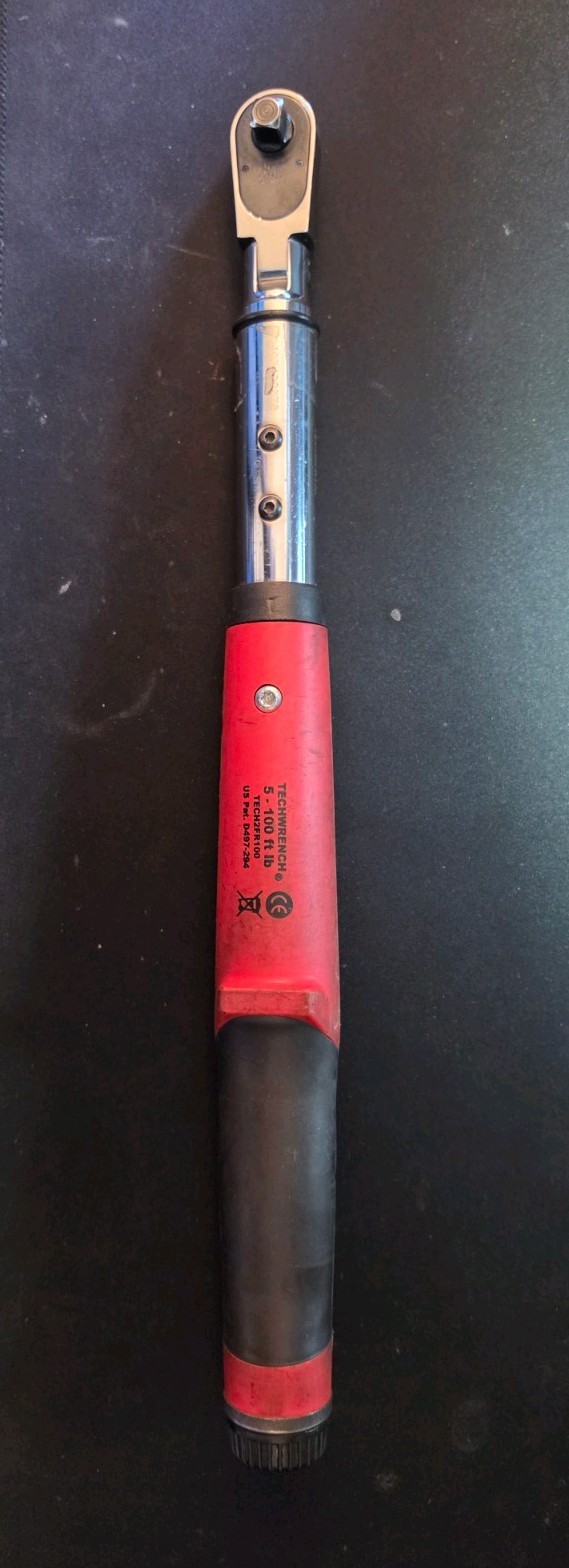 Snap-on TECH2FR100 3/8" Drive Techwrench Flex-Head Torque Wrench