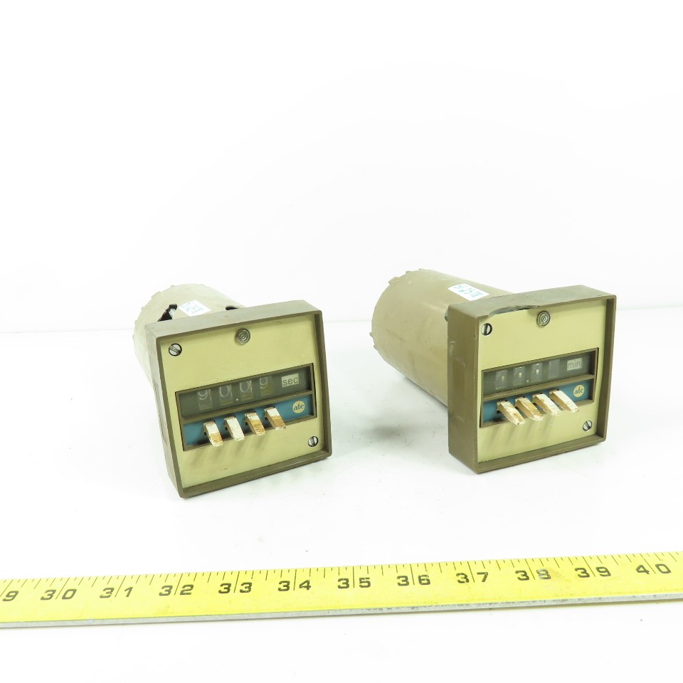 ATC Automatic Timing & Controls Timer Counter Controller Lot Of 2