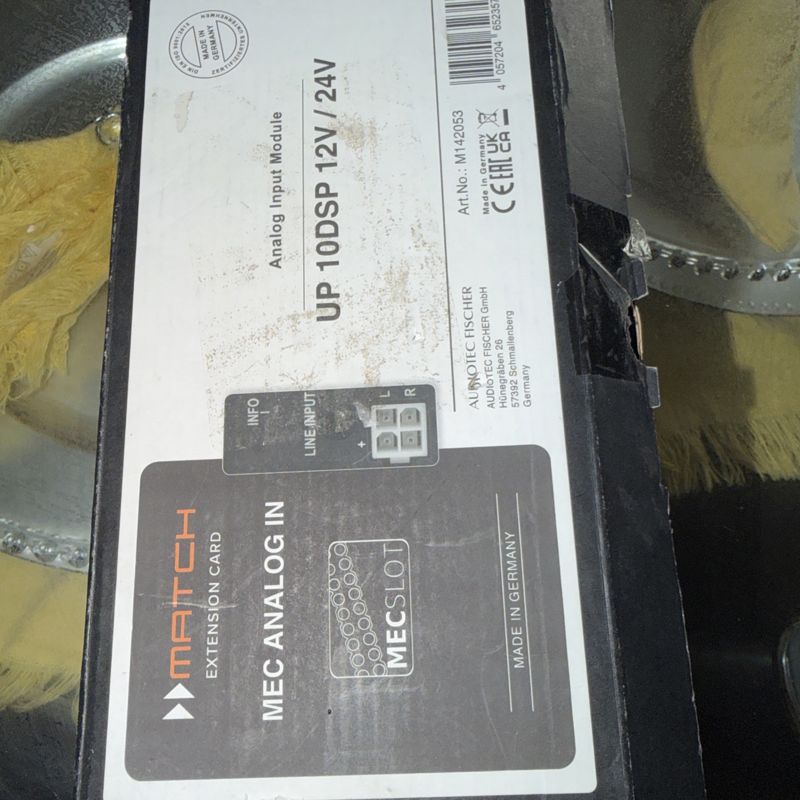 MATCH MEC ANALONG INPUT MODULE FOR MATCH UP10 DSP