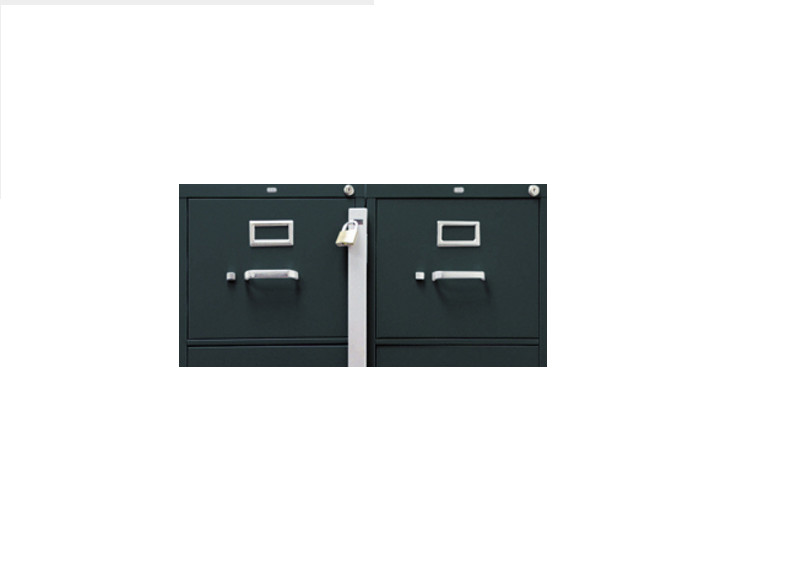 ABUS File Locking Bar ML1 for 1- Drawer Cabinet 07010