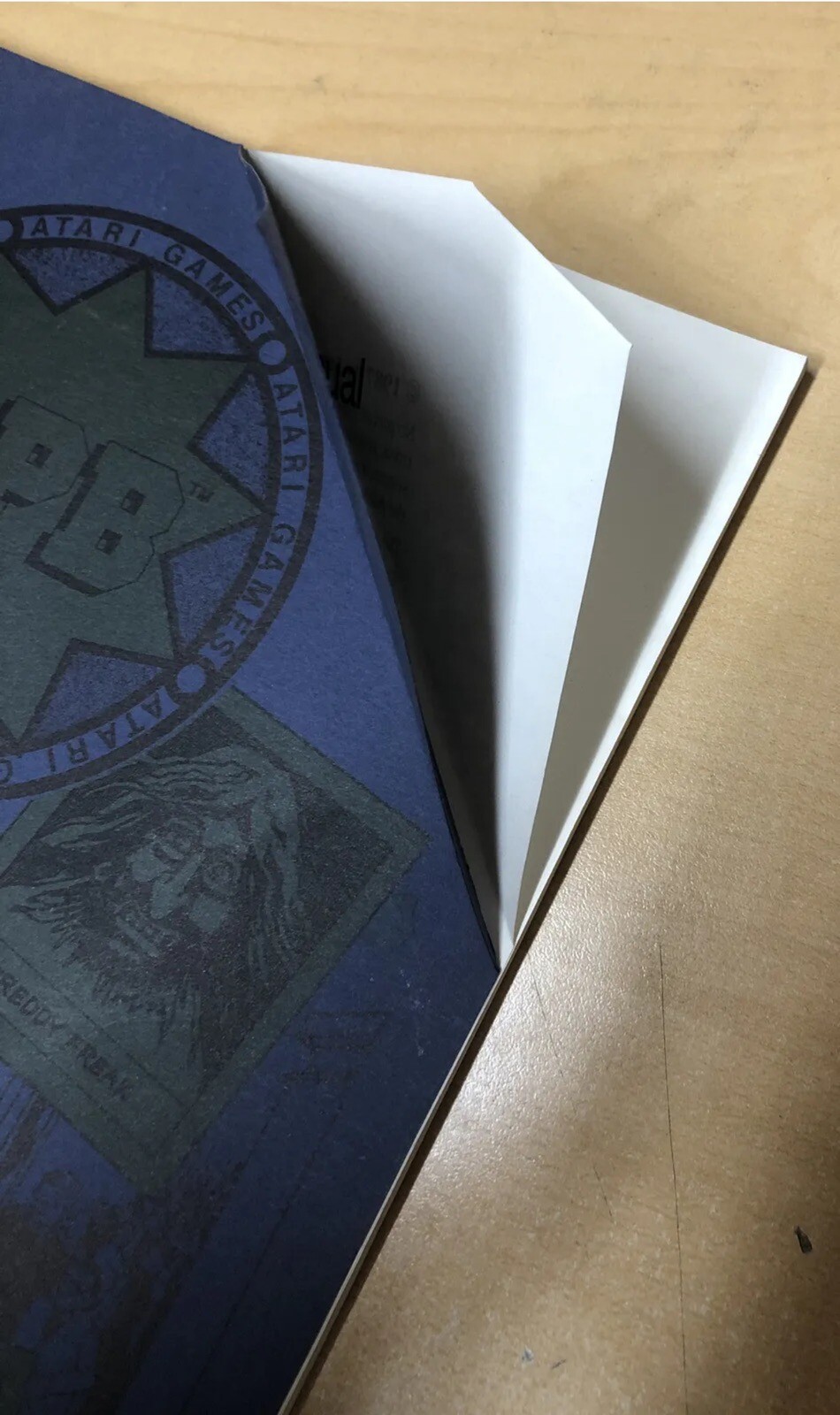 Original Atari APB Arcade Manual