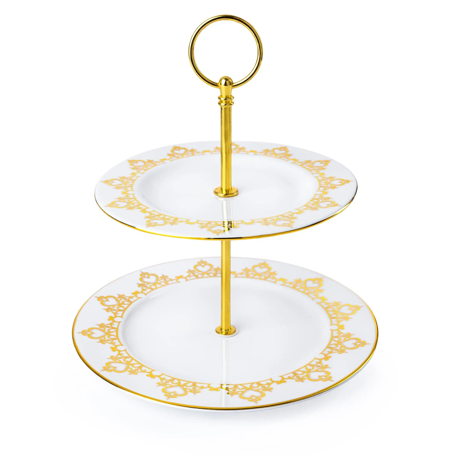Princess Two-Tier Plate Stand