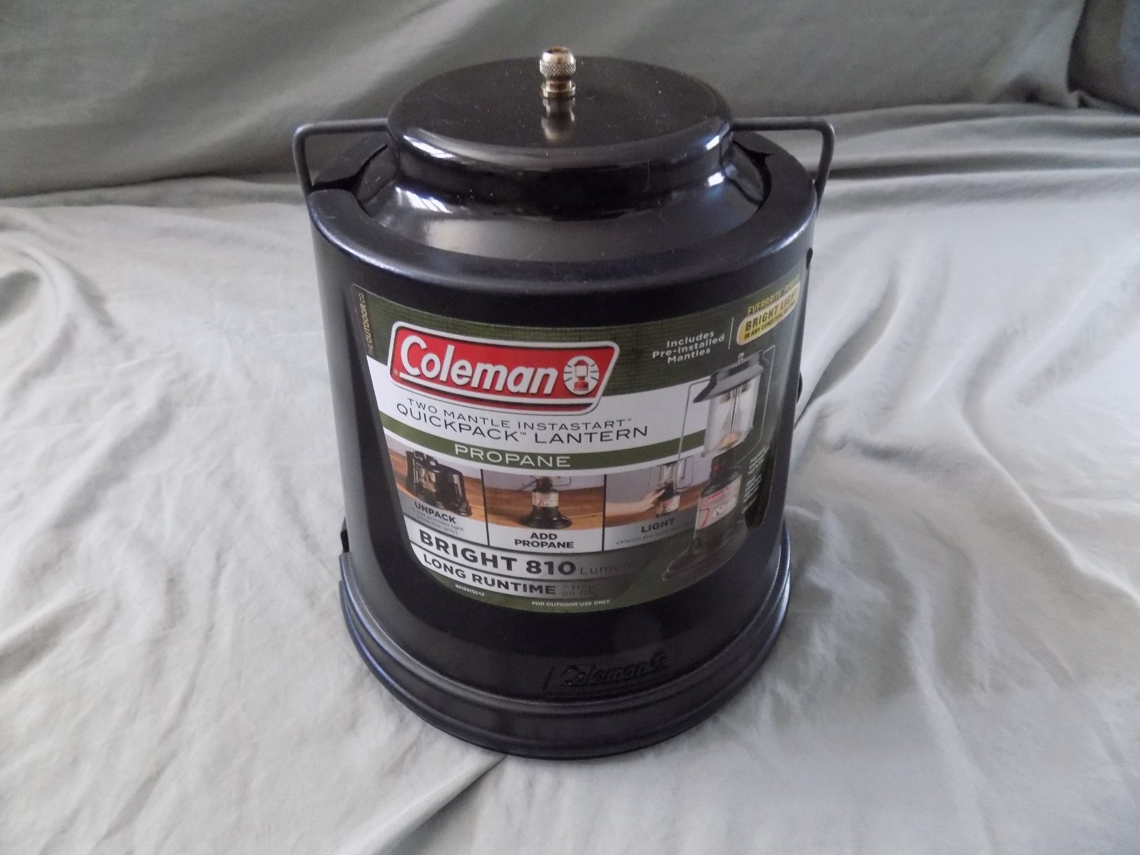 Coleman Two Mantle Propane Lantern Quickpack Instastart Tested