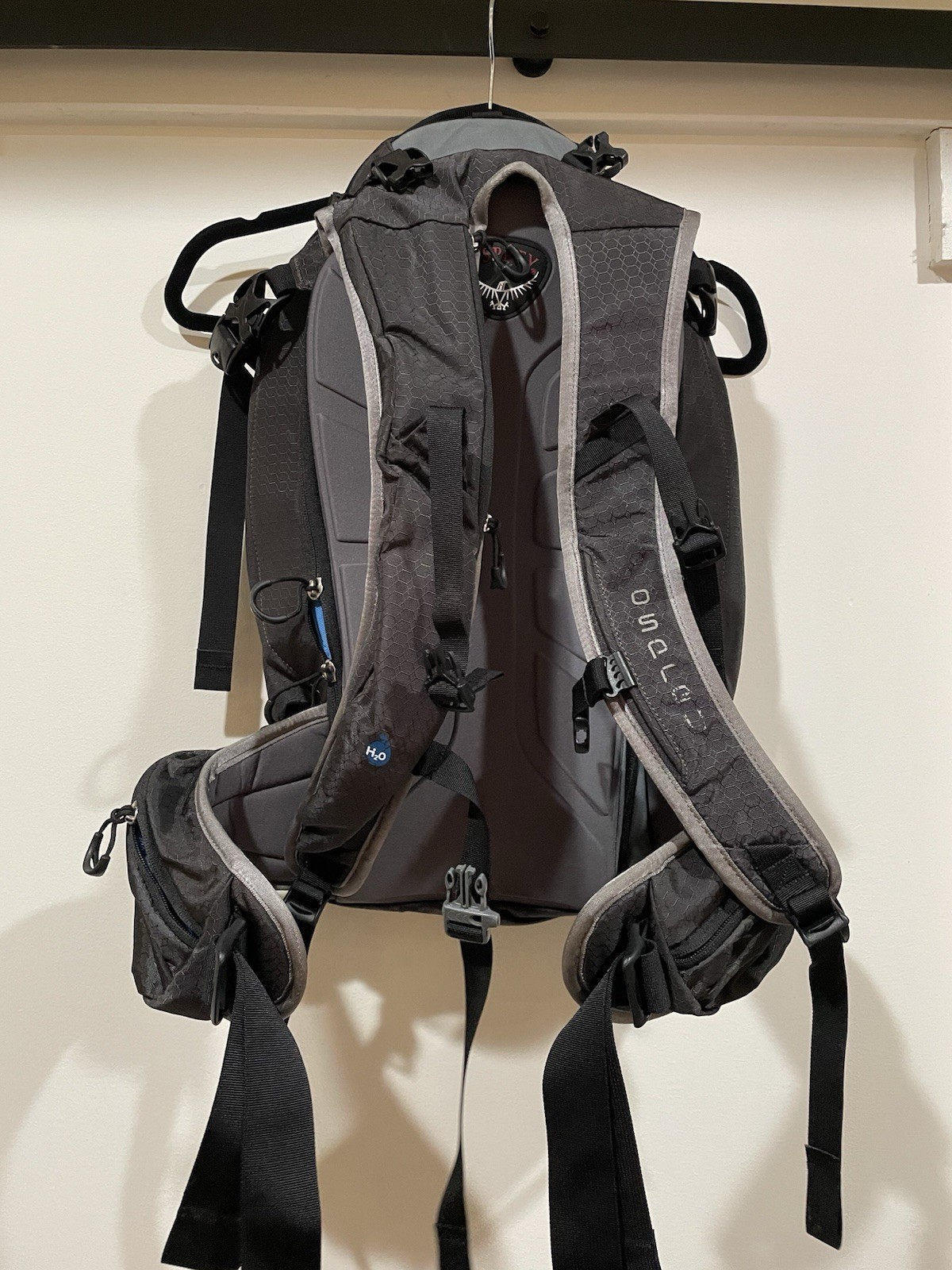 Osprey Kode 22 Backpack Hiking Outdoors Black