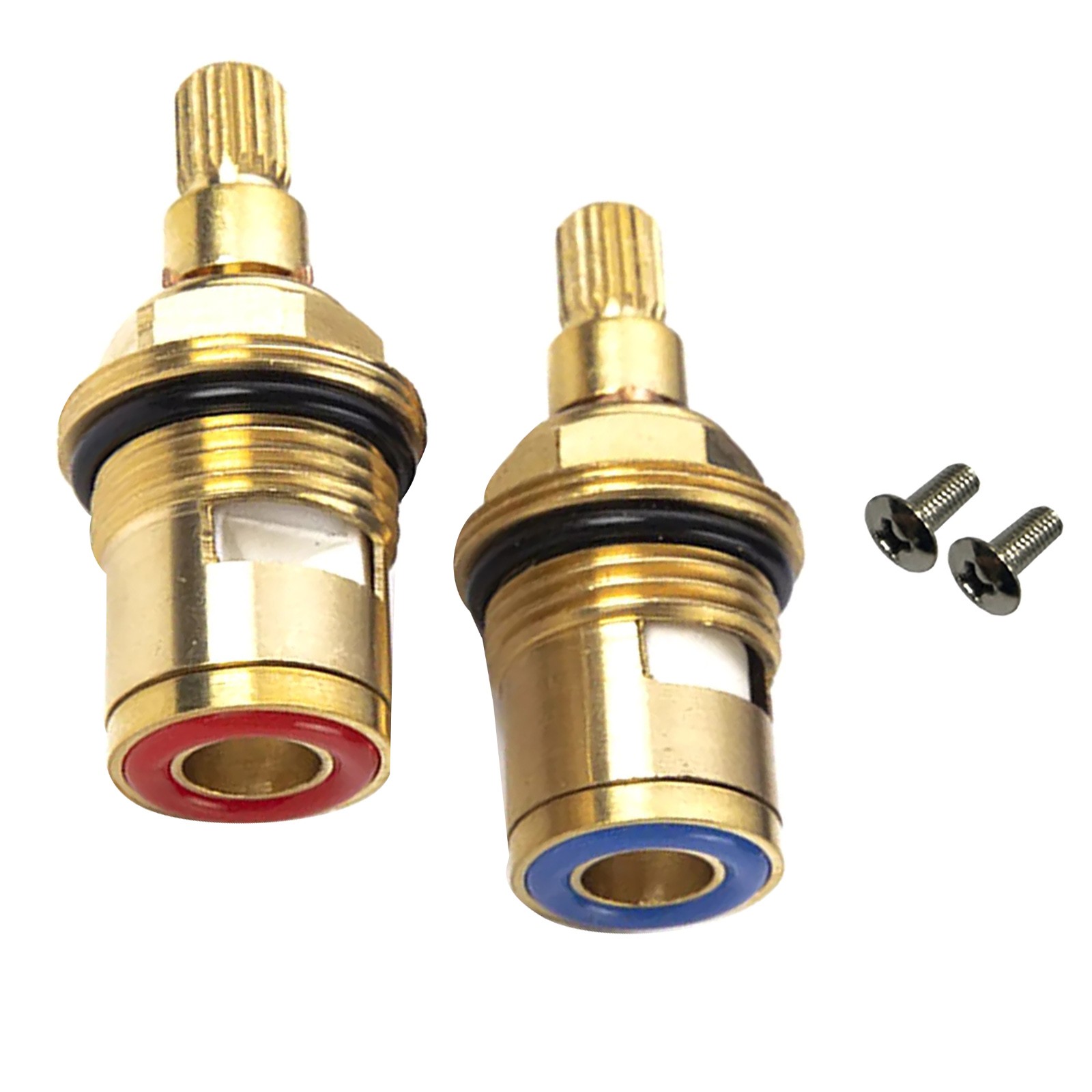 2Pcs Replacement Tap Cartridge Valve Kitchen Basin G 1/2 thread