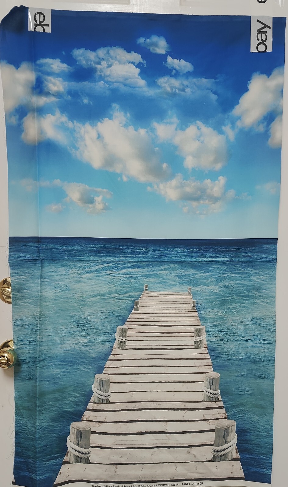 Take Me Away Beach Panel by Timeless Treasures btp