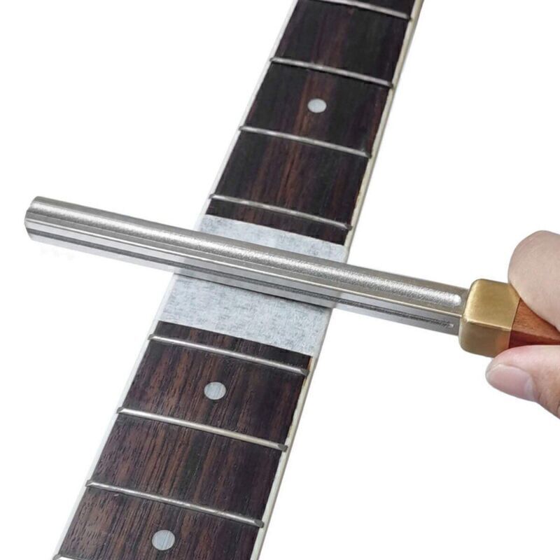 Guitar Fret Crowning File Fretboard Diamond Coating Repairing Dressing Tool